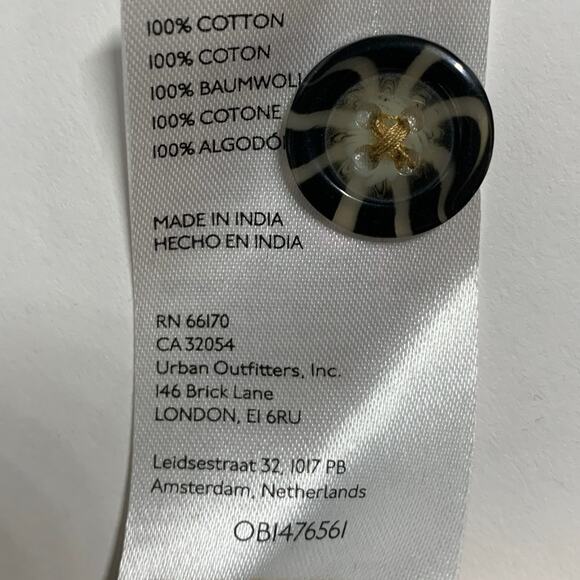 Anthropologie XS Pilcro Classic Shirt Jacket Womens Cropped 100% Cotton Tan - Picture 9 of 11